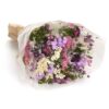 Evighedsbuket med lilla tørrede blomster